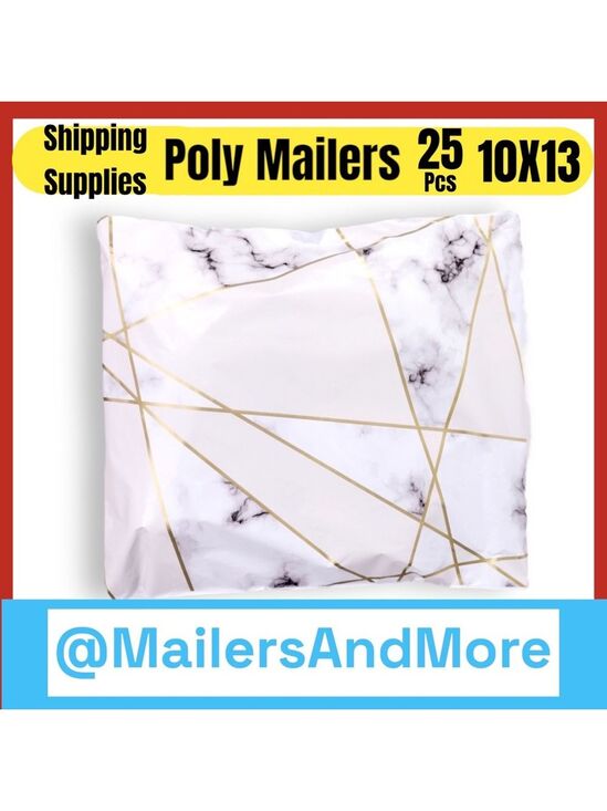 Accessories - 25 10X13 Poly Mailers Marble Shipping Envelopes PRICE IS FIRM